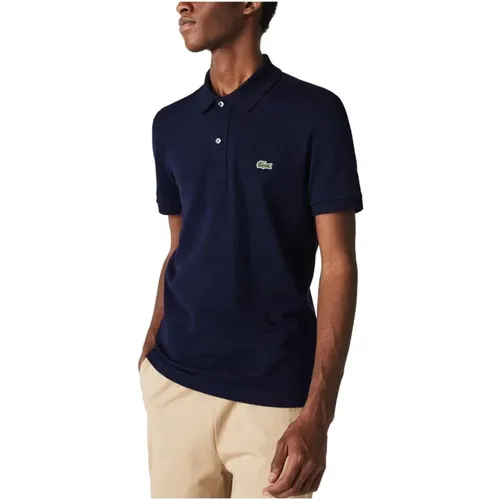 Polo Shirts, male, , Size: M Navy Polo Shirt - Lacoste - Modalova