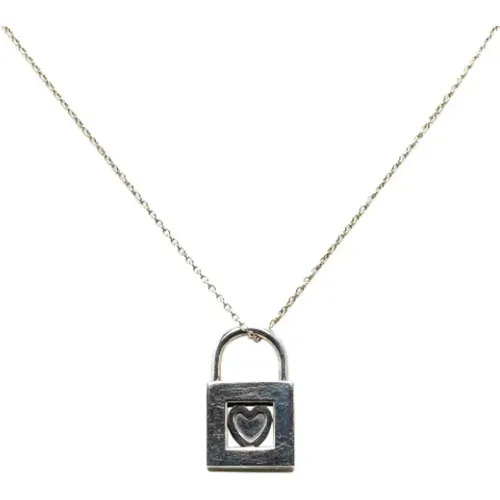 Pre-owned Jewellery, female, , Size: ONE SIZE Pre-owned Metal necklaces - Tiffany & Co. Pre-owned - Modalova