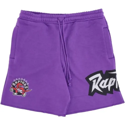 Casual Shorts, male, , Size: XL nba game day french terry shorts hardwood classics - Mitchell & Ness - Modalova