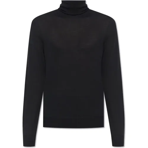 Turtlenecks, male, , Size: 2XL Wool Turtleneck Sweater - Tom Ford - Modalova