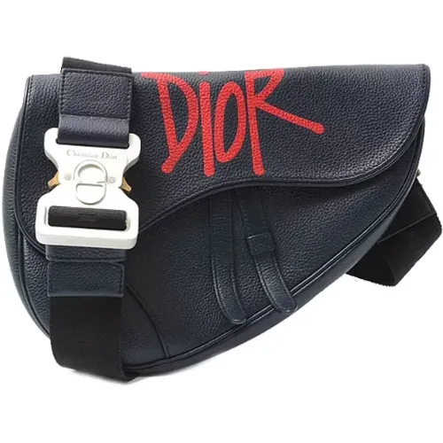 Pre-owned Belt Bags, male, , Size: ONE SIZE Pre-owned Leather dior-bags - Dior Vintage - Modalova