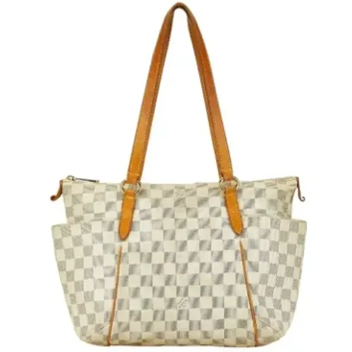 Pre-owned Tote Bags, female, , Size: ONE SIZE Pre-owned Canvas louis-vuitton-bags - Louis Vuitton Vintage - Modalova