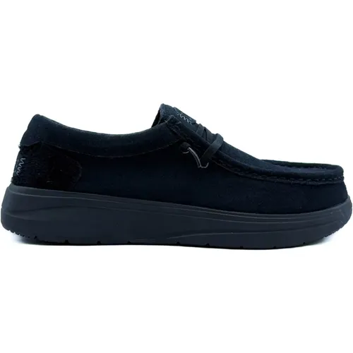 Schwarze Wendy Peak Sneakers , Damen, Größe: 41 EU - Hey Dude - Modalova