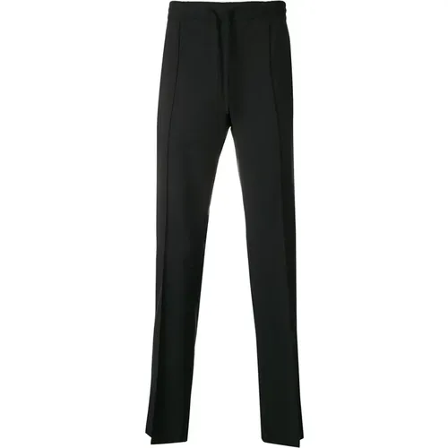 Wool Mohair Trousers with Piping , male, Sizes: M, 2XL, 3XL, XL, S, L - Valentino Garavani - Modalova