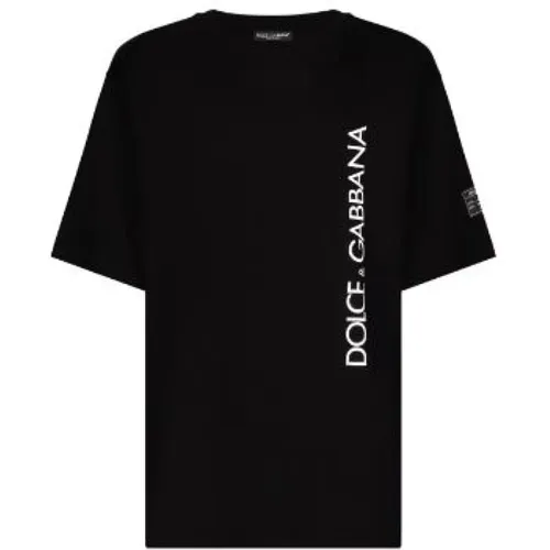 T-shirts and Polos by , male, Sizes: M, S, L - Dolce & Gabbana - Modalova