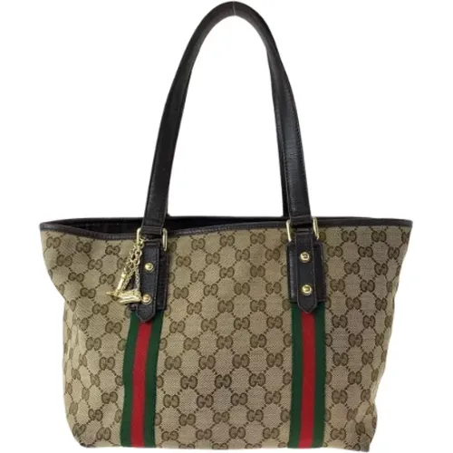 Pre-owned Canvas totes , female, Sizes: ONE SIZE - Gucci Vintage - Modalova