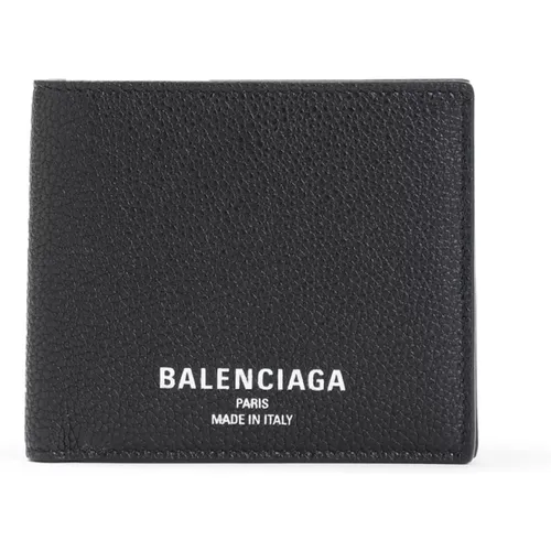 Leather Wallet Stylish Model , male, Sizes: ONE SIZE - Balenciaga - Modalova