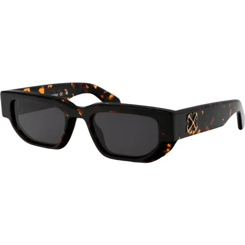 Stylish Greeley Sunglasses for Summer , unisex, Sizes: 54 MM - Off White - Modalova