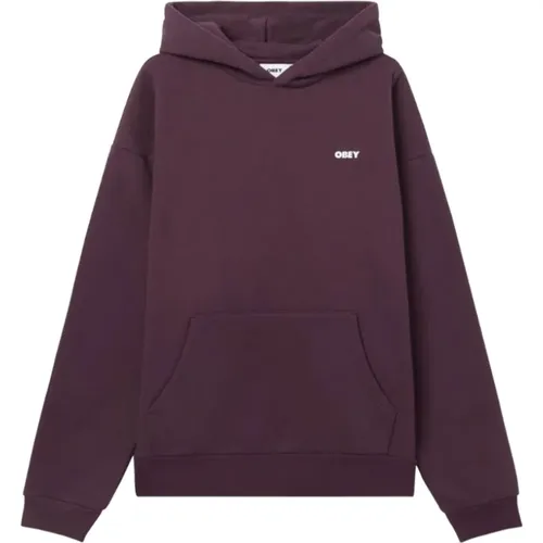 Fette Sterne Extra Schwere Kapuzen Fleece - Obey - Modalova