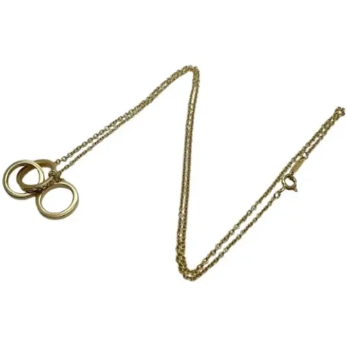 Pre-owned Jewellery, female, , Size: ONE SIZE Pre-owned Gold necklaces - Tiffany & Co. Pre-owned - Modalova