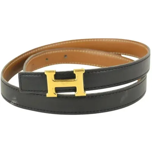 Pre-owned Belts, female, , Size: ONE SIZE Pre-owned Leather belts - Hermès Vintage - Modalova