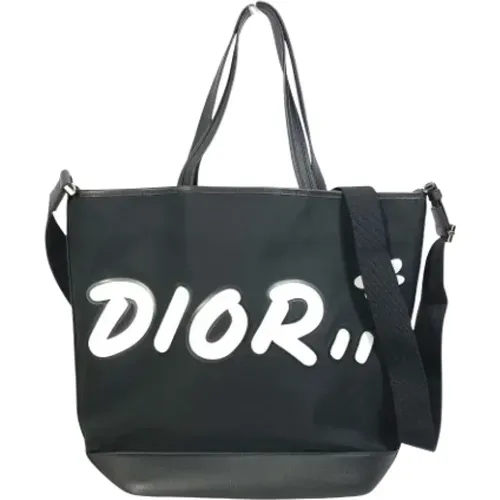 Pre-owned Tote Bags, male, , Size: ONE SIZE Pre-owned Fabric dior-bags - Dior Vintage - Modalova