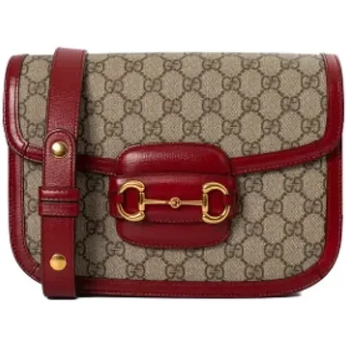 Pre-owned Shoulder Bags, female, , Size: ONE SIZE Pre-owned Canvas gucci-bags - Gucci Vintage - Modalova