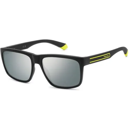 Trendige Sonnenbrille mit hoher UV-Schutz , Herren, Größe: 57 MM - Polaroid - Modalova