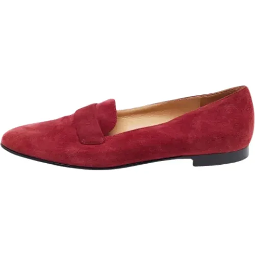 Pre-owned Flats, female, , Size: 6 US Pre-owned Suede flats - Ralph Lauren Pre-owned - Modalova