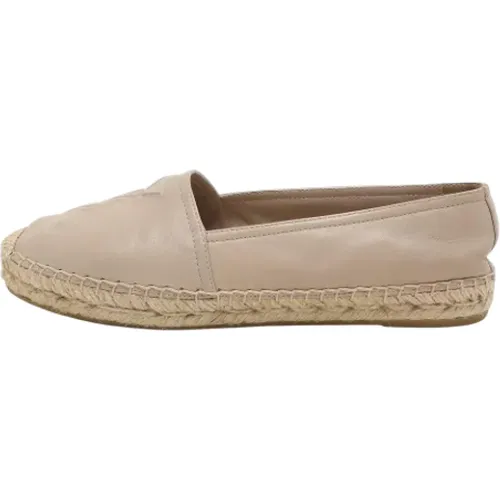 Pre-owned Leather flats , female, Sizes: 5 1/2 UK - Yves Saint Laurent Vintage - Modalova