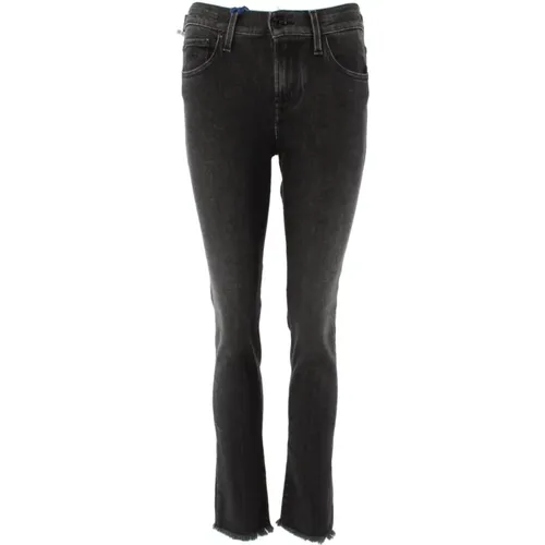 Graue Skinny Fit Jeans für Damen , Damen, Größe: W32 - Jacob Cohën - Modalova