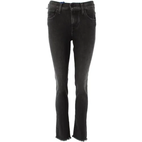 Graue Skinny Fit Jeans für Damen , Damen, Größe: W27 - Jacob Cohën - Modalova