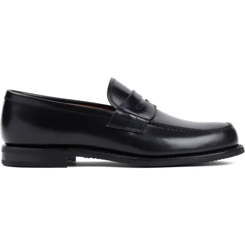 Loafers, male, , Size: 8 1/2 US Loafer Shoes Elegant Style - Church's - Modalova