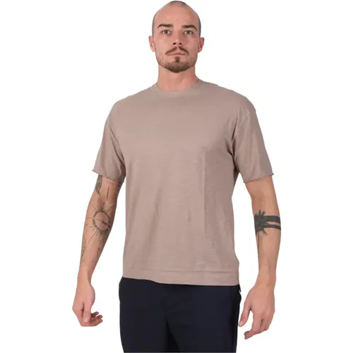 Stylisches Eros T-Shirt - Schlamm , Herren, Größe: 2XL - drykorn - Modalova