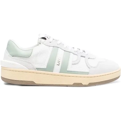 Leather Clay Sneakers , female, Sizes: 4 UK - Lanvin - Modalova