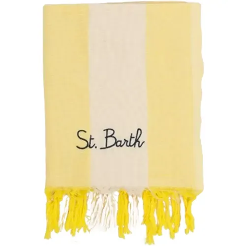Beach Towel Light Stripes Pop , male, Sizes: ONE SIZE - MC2 Saint Barth - Modalova