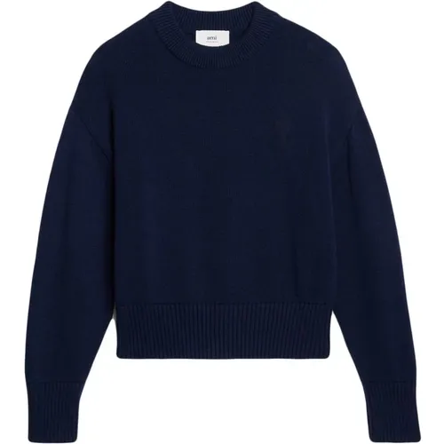 Adc crewneck sweater , female, Sizes: 2XL - Ami Paris - Modalova