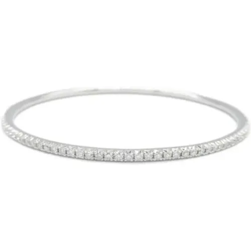 Pre-owned Jewellery, female, , Size: ONE SIZE Pre-owned White Gold bracelets - Tiffany & Co. Pre-owned - Modalova