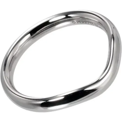 Pre-owned Jewellery, female, , Size: ONE SIZE Pre-owned Platinum rings - Tiffany & Co. Pre-owned - Modalova