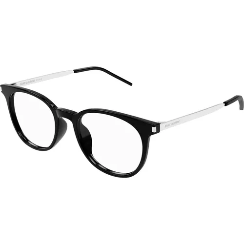 Modebrille SL 683/F Schwarz , unisex, Größe: 52 MM - Saint Laurent - Modalova