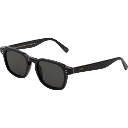 Schwarze elegante Unisex-Sonnenbrille - Retrosuperfuture - Modalova