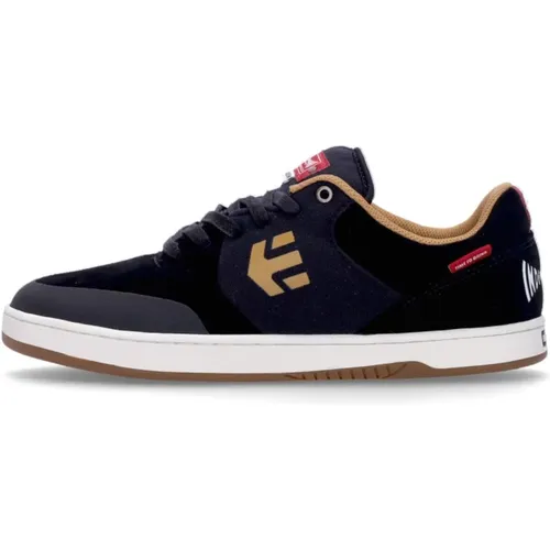 Schwarze Skate Schuhe mit Schnürung , Herren, Größe: 41 EU - Etnies - Modalova