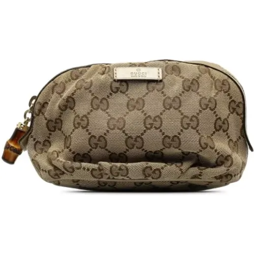 Pre-owned Canvas gucci-bags , female, Sizes: ONE SIZE - Gucci Vintage - Modalova