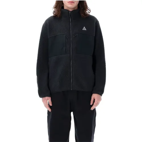 AGC Polartech Zip Jacket , male, Sizes: XL - Nike - Modalova