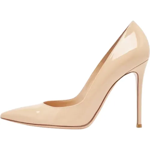 Pre-owned Pumps, female, , Size: 10 US Pre-owned Leather heels - Gianvito Rossi Pre-owned - Modalova