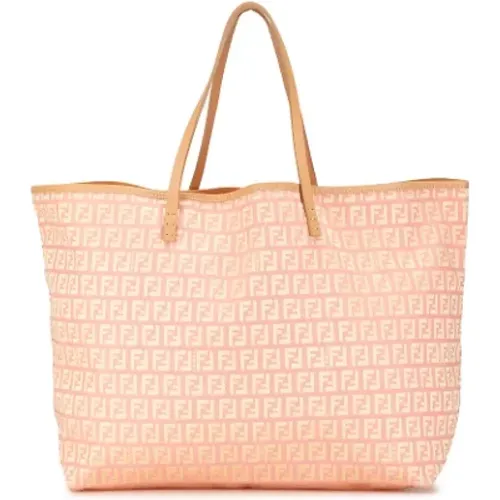 Pre-owned Canvas totes , female, Sizes: ONE SIZE - Fendi Vintage - Modalova