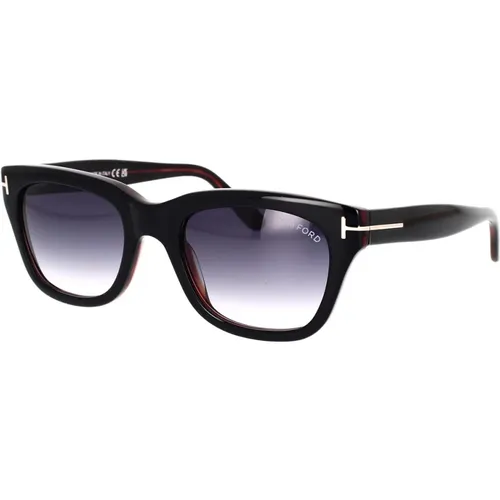 Square Sunglasses Grey Gradient Lenses , unisex, Sizes: 50 MM, 52 MM - Tom Ford - Modalova