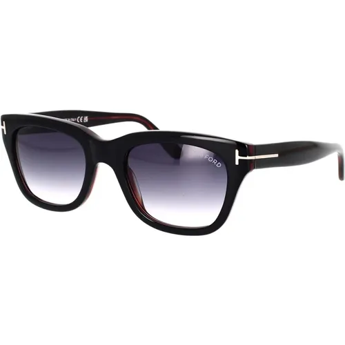 Square Sunglasses Grey Gradient Lenses , unisex, Sizes: 52 MM - Tom Ford - Modalova