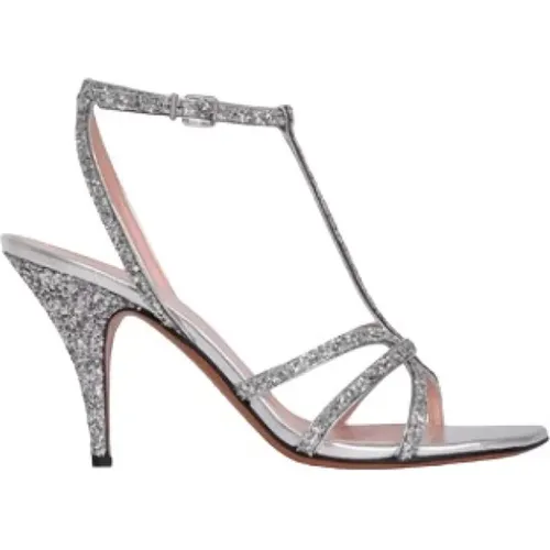 Glittery Heeled Sandals Fashion Paris , female, Sizes: 4 UK, 5 UK, 7 UK - Zimmermann - Modalova