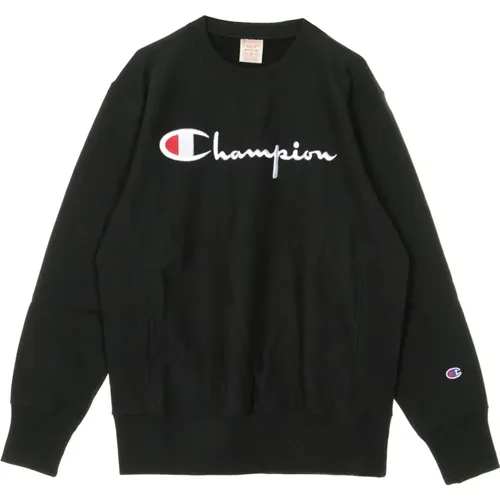 Sweatshirts, male, , Size: XL Lightweight Crewneck Sweatshirt - Champion - Modalova