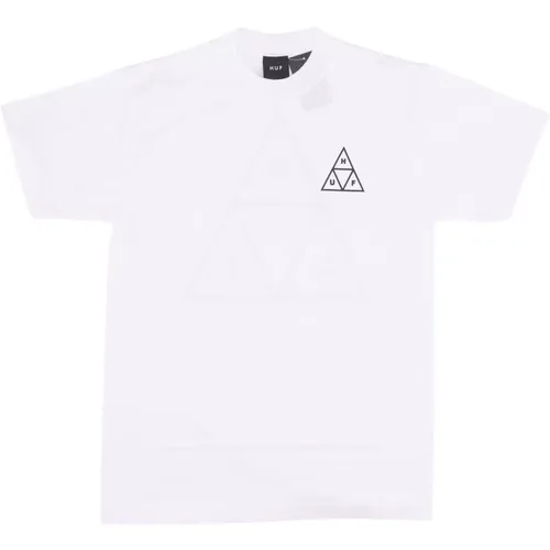 T-Shirts, male, , Size: XL Triangle Tee Short Sleeve T-shirt - HUF - Modalova