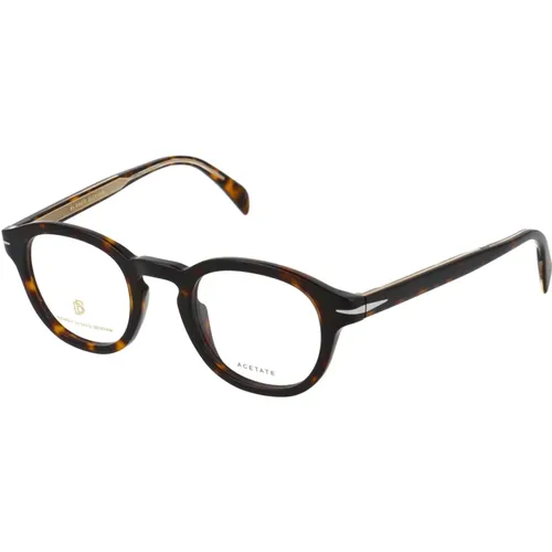 Glasses, male, , Size: 46 MM Stylish Optical Glasses DB 7017 - Eyewear by David Beckham - Modalova