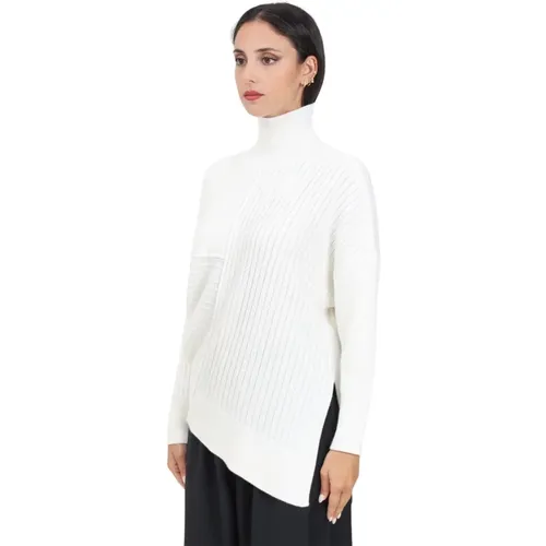 Weiße Rollkragenpullover für Frauen - Armani Exchange - Modalova