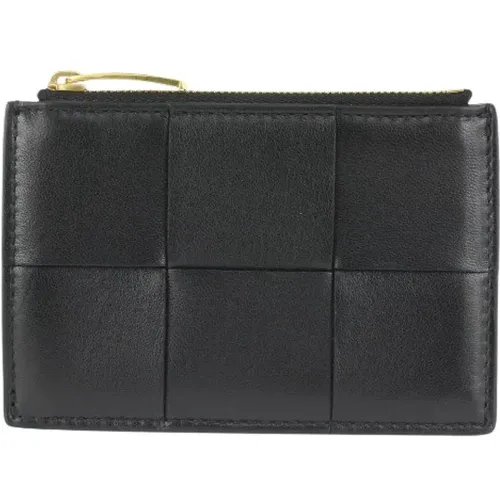 Pre-owned Wallets, female, , Size: ONE SIZE Vintage Leather Wallet - High Quality, Made in Italy - Bottega Veneta Vintage - Modalova