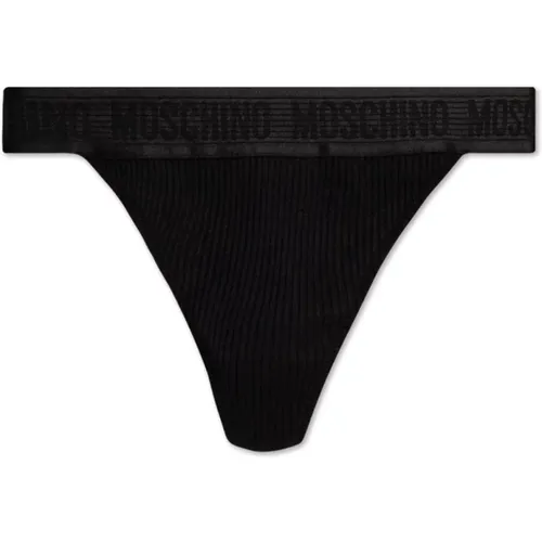 Logo String , Damen, Größe: S - Moschino - Modalova