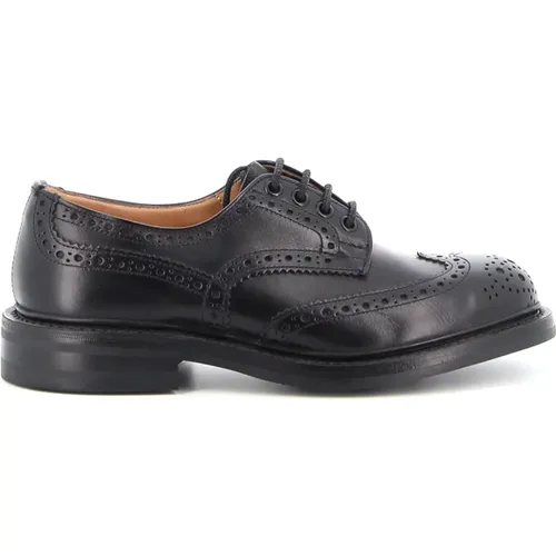 Laced Shoes, male, , Size: 10 US Calf Dainite Brogue Derby - Tricker's - Modalova