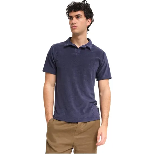 Italienisches Stil Polo Shirt , Herren, Größe: M - Peninsula - Modalova