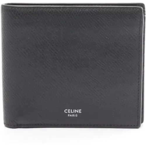 Pre-owned Wallets, female, , Size: ONE SIZE Pre-owned Leather wallets - Celine Vintage - Modalova