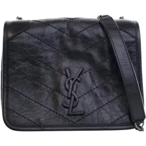 Pre-owned Leather shoulder-bags , female, Sizes: ONE SIZE - Yves Saint Laurent Vintage - Modalova