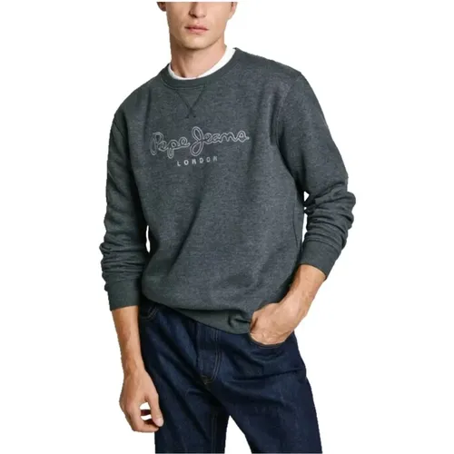 Modernes Sweatshirt aus hochwertigem Stoff , Herren, Größe: L - Pepe Jeans - Modalova